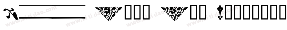 P22 Arts And Crafts字体转换
